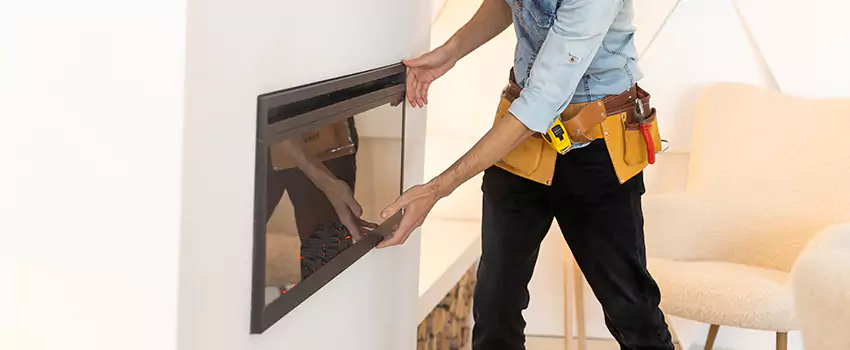 Metal Fireplace Installation in Brawley, California