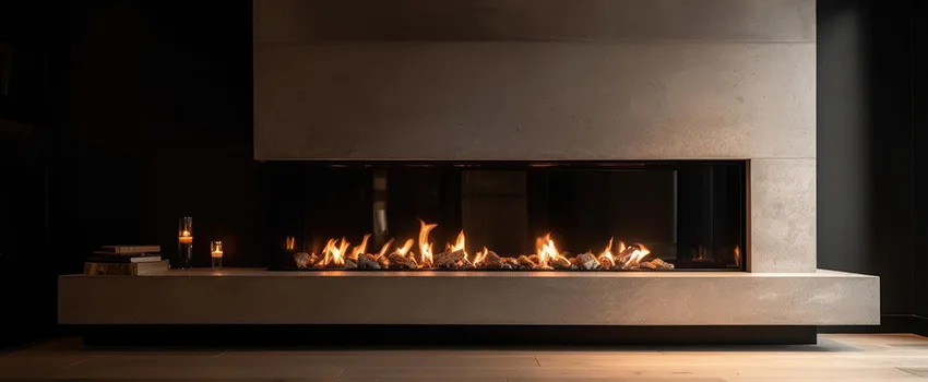 Gas Fireplace Ember Bed Design Services in Brawley, California