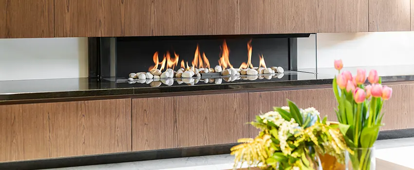 Double-height Fireplace Design Refurbishment in Brawley, California